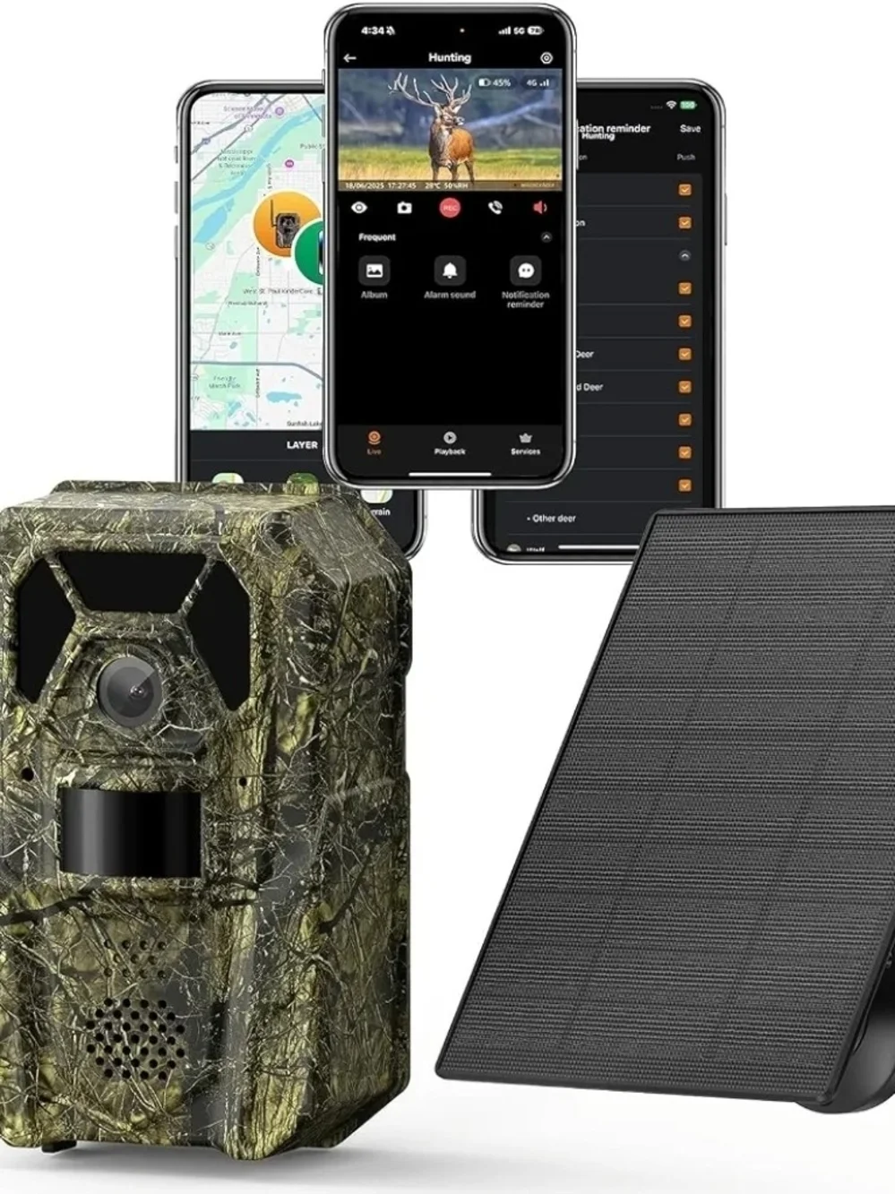 Amazon Trail Camera in Camouflage Green Brown